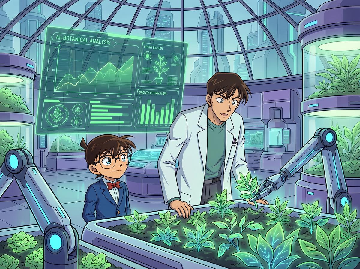 小马拉大车AI植物视频技术